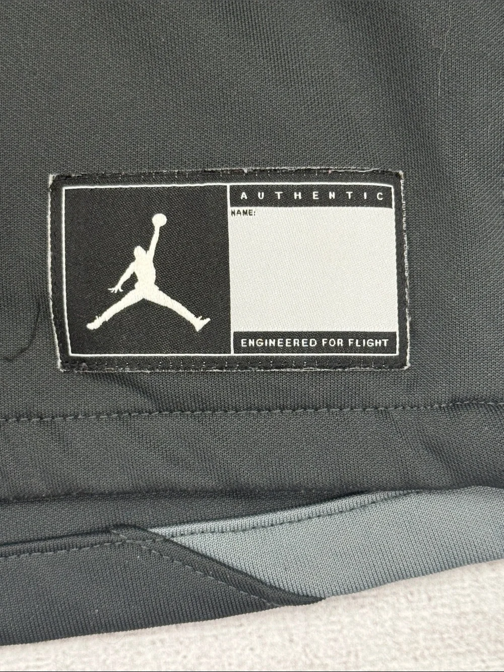 Jordan Dri-FIT Black Gray Full Zip Track Jacket Men’s XL